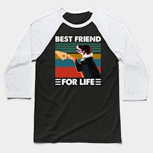 In the Zone: Border Collie Best Friend For Life on Sleek T-Shirt Baseball T-Shirt